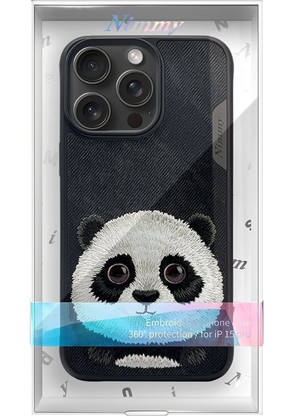 Samsung S24 Ultra Uyumlu 3D Göz Panda Detaylı Gerçek Nakış Işlemeli Kabartmalı Big Eyes Kılıf fırsatları