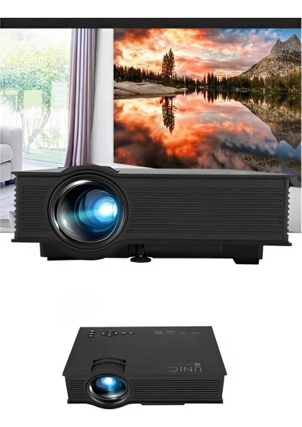 Full Hd Wi-Fi Akıllı Taşınabilir Projeksiyon, Ev, Ofis, Eğitim ve Dış Mekan Kullanımı fiyatları
