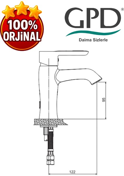 Felis MLB75 Lavabo Bataryası fiyatları