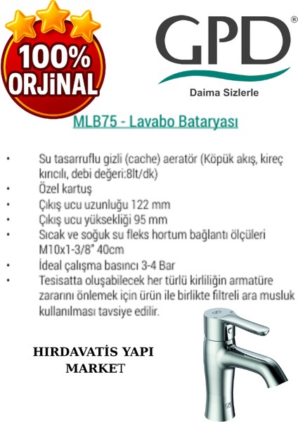 Felis MLB75 Lavabo Bataryası fırsatları