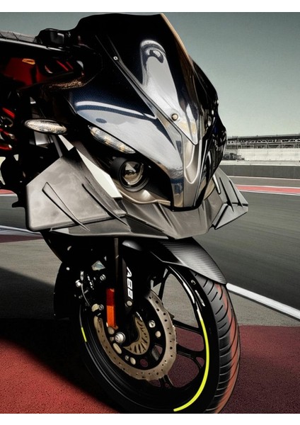 Bajaj Pulsar RS200 Uyumlu Aerodinamik Spoiler –yarış Tipi Kanat Seti Winglet modelleri