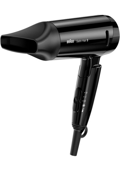Hızlı ve Etkili Saç Kurutma Makinesi, 1600W Güç, Siyah Renk, Pratik Kullanım