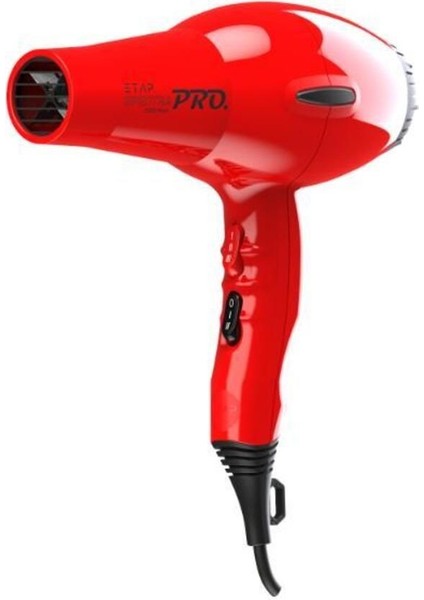 Yüksek Performanslı Kırmızı Profesyonel Fön Makinesi 2500W Italyan Motor