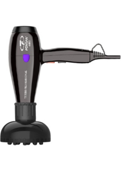 Profesyonel 2600W Fön Makinesi Siyah Difüzör ile Güç ve Şıklık
