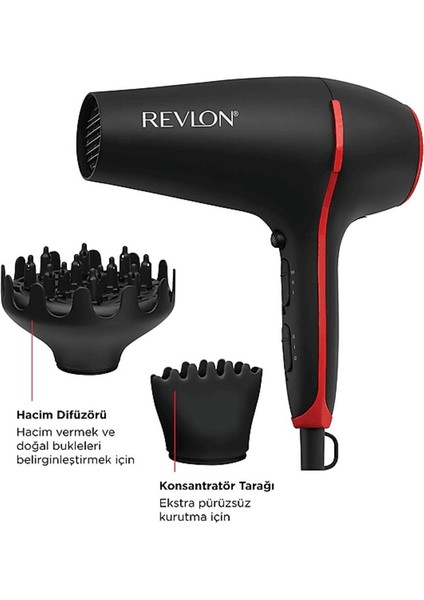 Hindistan Cevizi Yağlı Saç Kurutma Makinesi, Güçlü ve Hızlı Kurutma Siyah fırsatları