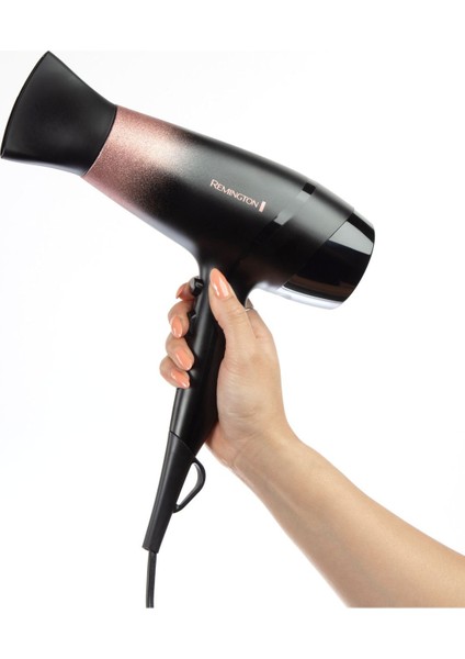 Rose Shimmer Saç Kurutma Makinesi, Siyah, Güçlü ve Şık Tasarım fırsatları