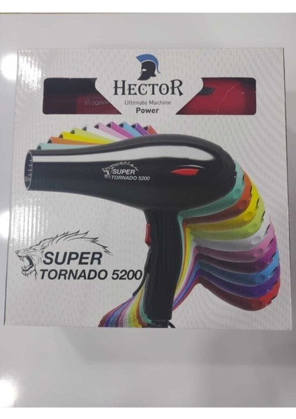 5200W Kırmızı Saç Kurutma Makinesi, Hızlı ve Güçlü Kurutma Özelliği