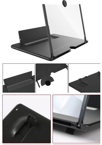 Katlanabilir Taşınabilir 3D Ekran Büyüteci ve Projeksiyon Stand