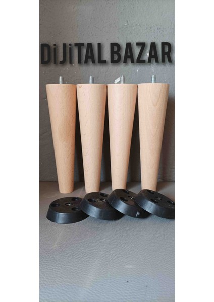 15 cm Konik Ayak Ham 4 Lü fiyatları