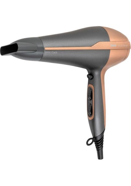 Gri Iyonlu 2200 W Saç Kurutma Makinesi, Hızlı ve Güçlü Kurutma Konforu