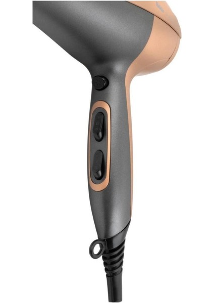 Gri Iyonlu 2200 W Saç Kurutma Makinesi, Hızlı ve Güçlü Kurutma Konforu fırsatları