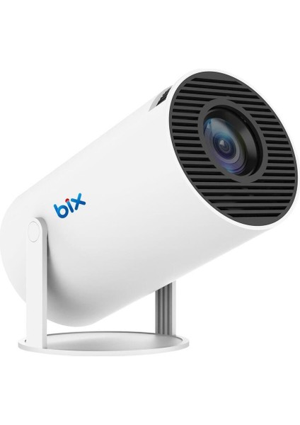 Yüksek Parlaklıkla 4K Uyumu Mini Akıllı Projektör, Kablosuz Bağlantı Özelliği