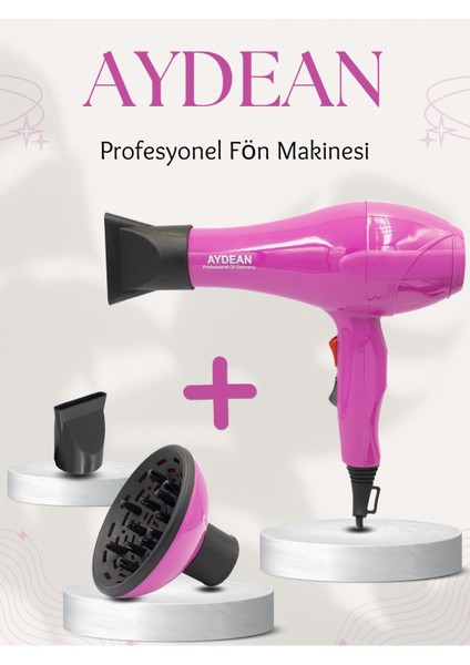 Profesyonel 3500W Fön Makinesi, Almanya Yapımı, Şık Pembe Renk, Yüksek Performans fiyatları
