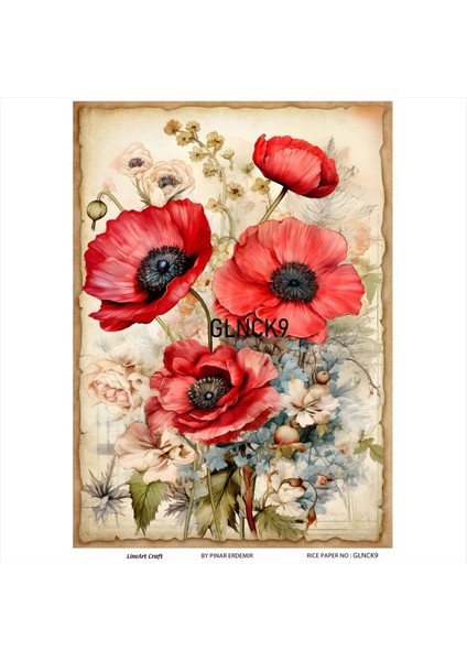 Pirinç Dekopaj Kağıdı Glnck9