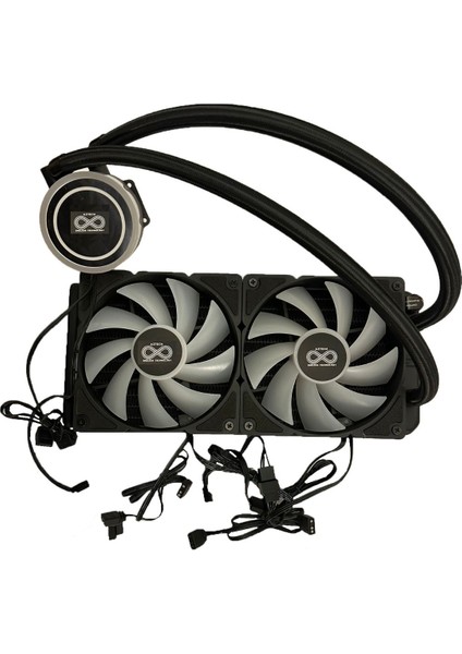 Lıquıd Coolıng AZ240 - 1b Am5 1700P 240MM Argb Fan Siyah Sıvı Soğutucu modelleri