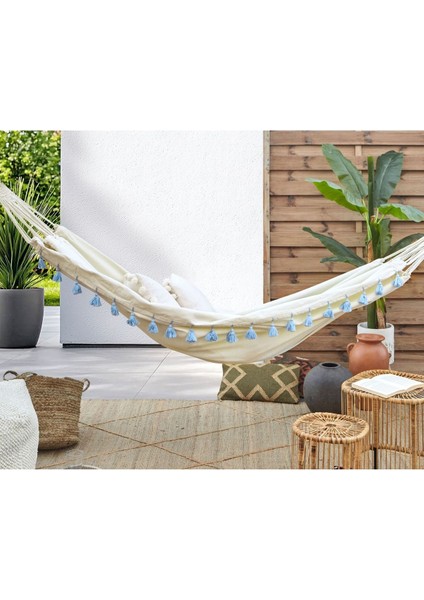 Vercellı Pamuk Hamak, Bohem Tarzda El Örgülü Rahat Dinlenme fırsatları