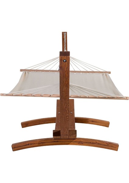 Trevıso Pamuk Hamak Kahverengi, Larch Ahşap Çerçeve ile Şık Dinlenme fiyatları