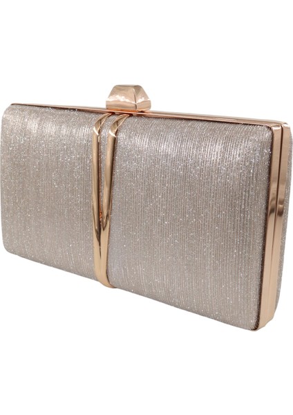 Lazer Kumaş. Altın Abiye Çanta. Gold Davet Gece Çantası. Abiye Çanta Gold. Portföy Clutch Çanta.