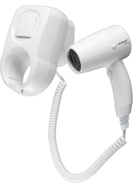 Şık ve Güçlü 1200 W Otel Tipi Saç Kurutma Makinesi, Beyaz Renkli, Pratik Kullanım