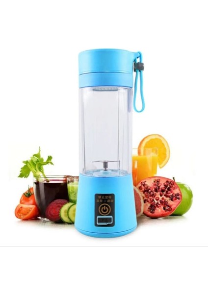 Mavi Şarjlı 3 Bıçaklı Mini El Rondosu 380 Ml, Pratik ve Hafif Blender fiyatları