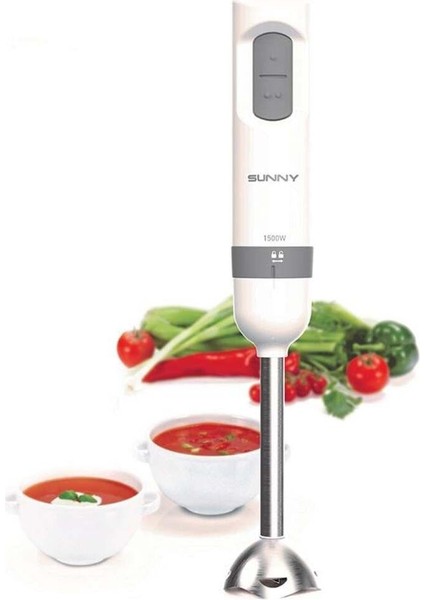 Beyaz Tekli Çubuk Blender, Kolay Kullanım ve Şıklık Sağlayan Pratik Mutfak Aleti modelleri