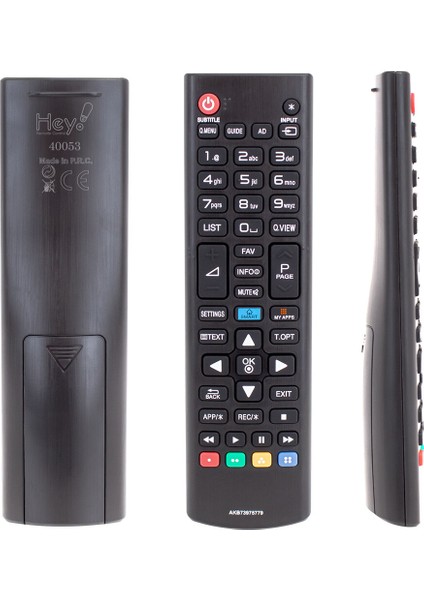Lg Akb73975779 Smart Ve Myapps Tuşlu Lcd Led Tv Kumanda (40053=5054) (5232)