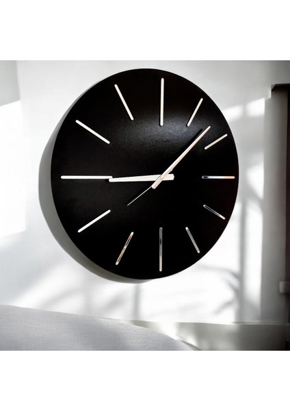 50X50 cm Kabartmalı Aynalı Pleksi Duvar Saati - Quartz Mekizma, Şık ve Modern Ahşap Tasarım fiyatları