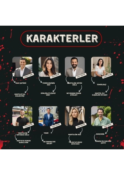 Dedektif Oyunu | Holding Cinayeti | Cinayet Çözme Oyunu | Haluk Kontar Davası | Suç Çözümleme Oyunu | Dava Çözme Oyunu | Dedektiflik Oyunu indirimleri