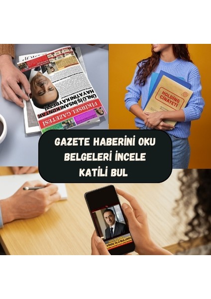 Dedektif Oyunu | Holding Cinayeti | Cinayet Çözme Oyunu | Haluk Kontar Davası | Suç Çözümleme Oyunu | Dava Çözme Oyunu | Dedektiflik Oyunu