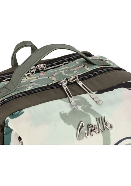 Viaje Kadın Daypack Sırt Çantası 43 cm USB Girişli ve Laptop Bölmeli Renkli Tasarım modelleri