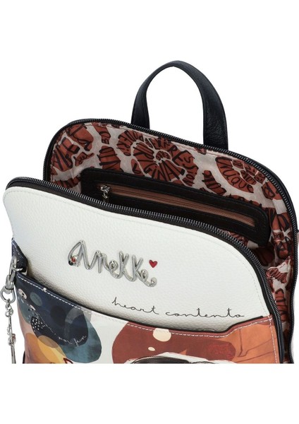 Alma City Sırt Çantası 30 cm Anahtarlıklı, Hafif ve Şık Çok Bölmeli Kadın Çantası indirimleri