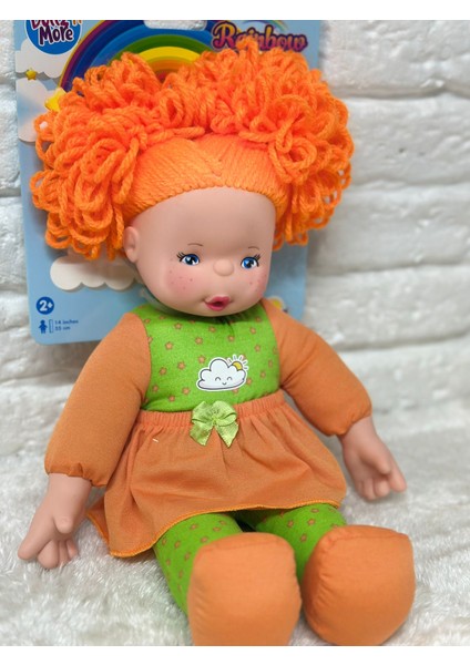 Gökkuşağı Bebekleri Lahana Saçlı Dolgu Bebek 35 cm modelleri