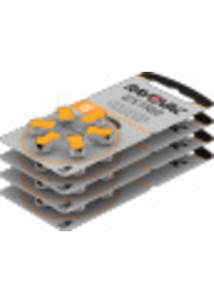 13 Numara Işitme Cihaz Pili, 6'lı Paket, Uzun Süreli Güç Kaynağı fırsatları