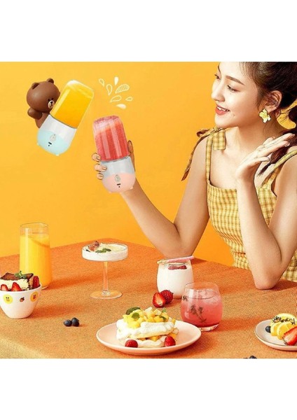 Kişisel Blender, 304 Çelik Bıçak, Tritan Kapak, Ergonomik ve Sızdırmaz Tasarım fiyatları