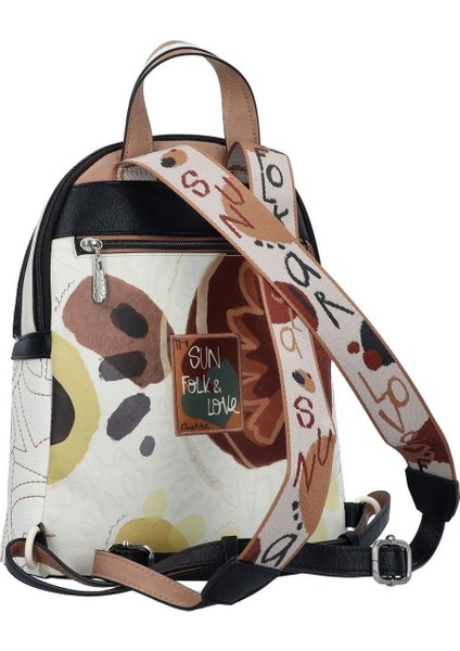 Alma City Sırt Çantası 32 cm Anahtarlıklı, Çok Bölmeli ve Dayanıklı Kadın Çantası fiyatları