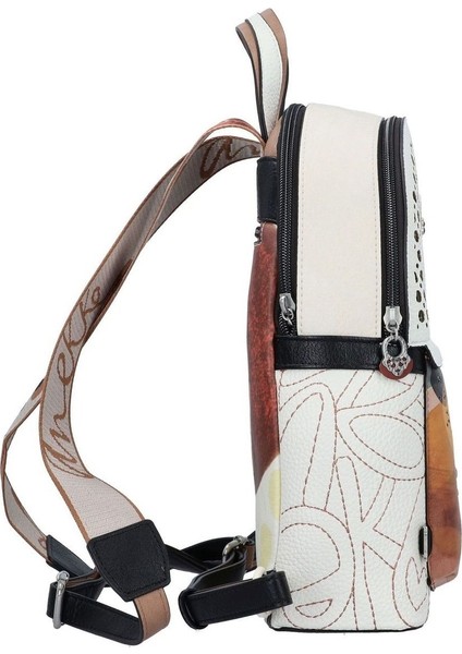 Alma City Sırt Çantası 32 cm Anahtarlıklı, Çok Bölmeli ve Dayanıklı Kadın Çantası indirimleri