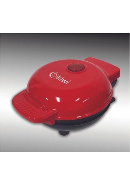 KSM-2400W Uyumlu Mini Waffle Makinesi, Şık Kırmızı Tasarım fırsatları