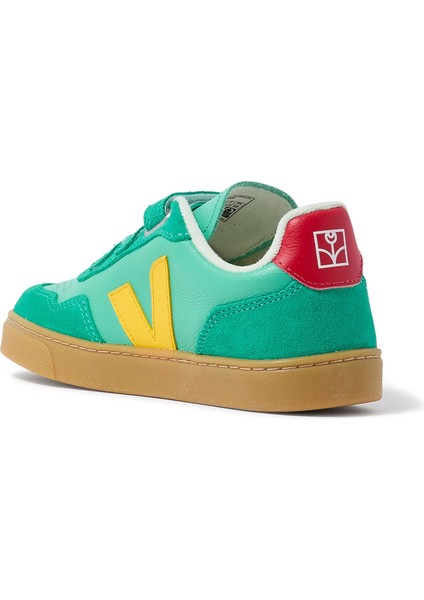 V-90 Çocuk Spor Ayakkabı Organik Deri Yeşil 24-35 fiyatları