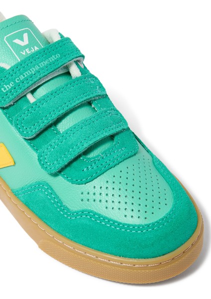 V-90 Çocuk Spor Ayakkabı Organik Deri Yeşil 24-35 modelleri