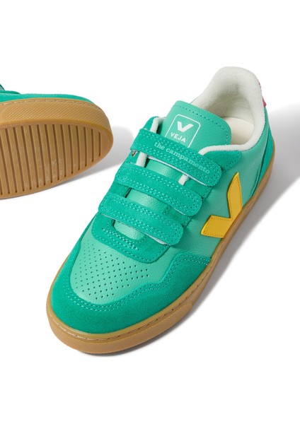 V-90 Çocuk Spor Ayakkabı Organik Deri Yeşil 24-35 fırsatları