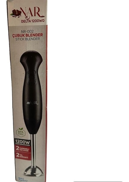 Siyah 1200W Çubuk Blender, Güçlü ve Pratik Mutfak Aleti fiyatları