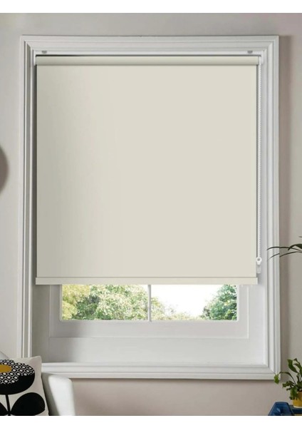 Karartma Blackout Krem Stor Perde