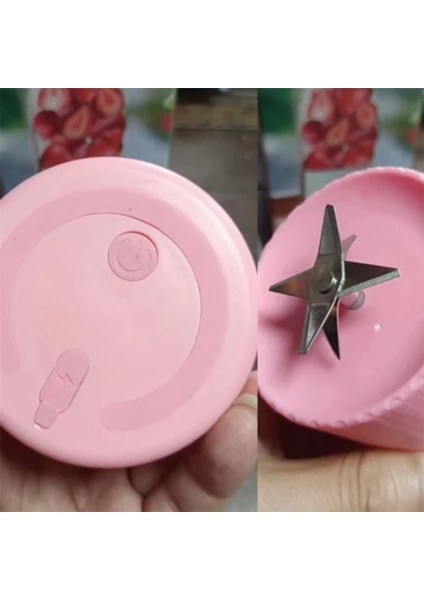 Mini Taşınabilir El Blenderı, Renkli, USB Şarjlı, Pratik Mutfak Robotu fırsatları