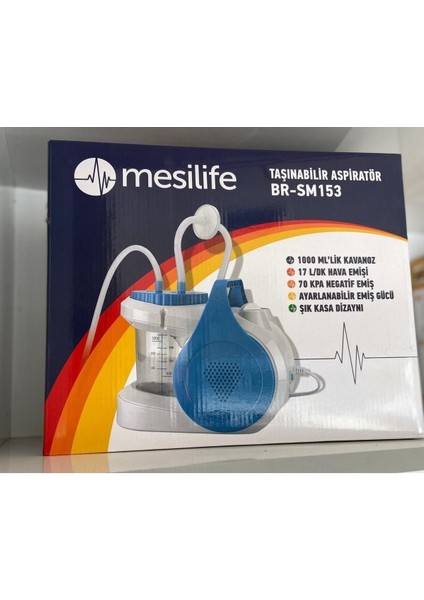 Taşınabilir Güçlü Aspiratör Cihazı, Hafif ve Pratik Kullanım, Yüksek Performans