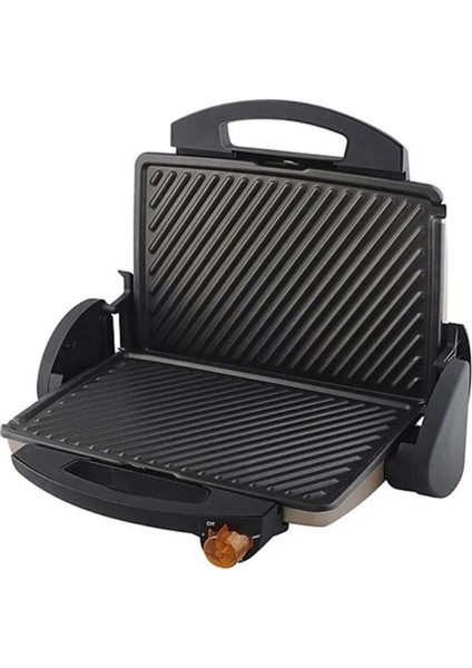 Gri 2000 W Tost Makinesi, Pratik ve Güçlü Hızlı Tostlar Için modelleri