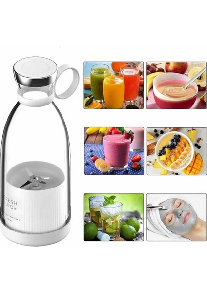 Renkli Kablosuz Şarjlı Taşınabilir Mini Blender, Hafif ve Pratik Kullanım fiyatları