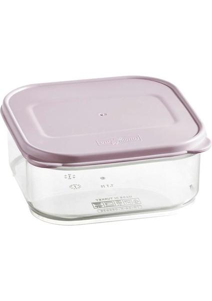 Turuncu Nano Saklama Kabı No:2 530ML, Sağlıklı ve Pratik Kullanım Kolaylığı