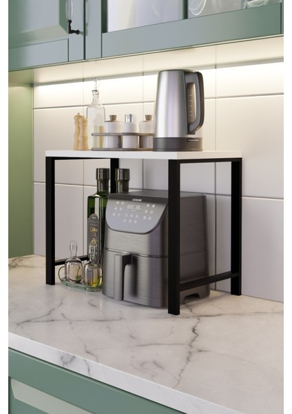 Airfryer Rafı,mutfak Organizeri, Mikrodalga Dolabı , Tezgah Üstü Fırın Çay ,kahve ,baharatlık Standı fırsatları