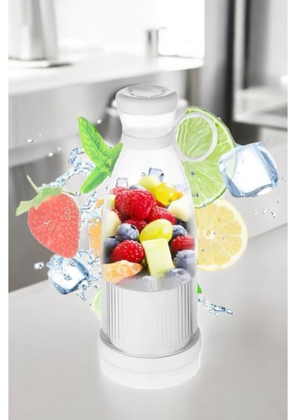 Taşınabilir Çok Renkli Meyve Sıkacağı, Şarjlı, El ile Kullanım, Smoothie Yapıcı fiyatları