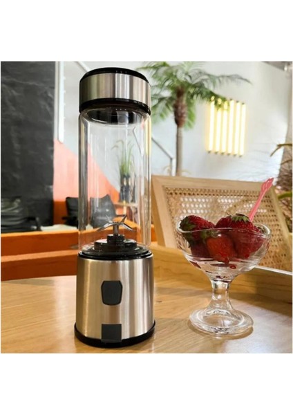 450 ml Taşınabilir Metal Kişisel Blender Shake ve Smoothies Için Ideal Seçim